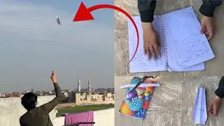 Lesson to kite Making With Copy Page | Easy kite Making Tutorial | Kite diy Craft | Tarzan kites