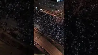 Protesti u Beogradu: Blokada Autokomande nocu
