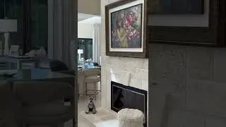 Saint Andrews Country Club Transformation | Faux Finishes, Wall Art & Custom Moldings #luxuryhomes
