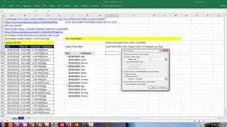 Excel Magic Trick 1319: Distinct/Unique Count with 1 Condition Using 2 PivotTables.
