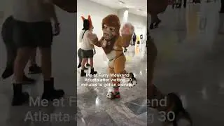 Furry Weekend Atlanta Struggles on this fursuit Friday! #furry