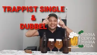 Trappist Single e Dubbel. Cervejas belgas no Biab. Rapadura como candy suggar e muito mais.