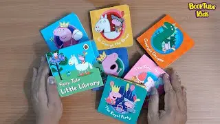 UNBOXING - PEPPA PIG : FAIRY LITTLE LIBRARY BOOK | Kids Books Read Aloud | Peppa Pig Story time