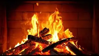 🔥 Most Relaxing Fireplace Ever? | Real Crackling Fire Sounds in 4K