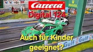 CARRERA DIGITAL 124 auch für Kinder geeignet? - Slotracing Boyle Raceway - wir bauen einen Porsche