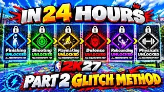 *NEW* BUILD SPECIALIZATION GLITCH in NBA 2K27! UNLOCK EVERYTHING in 24 HOURS! (NO CLICKBAIT)
