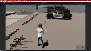 Unity 3D - [#6] - Animation Rigging - Testing basic reload animations with magazine drop