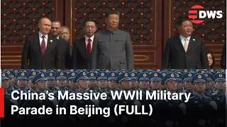 FULL EVENT: Xi Jinping Hosts Putin, Kim Jong Un & World Leaders at Massive Military Parade | AQ1G