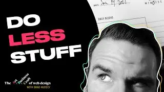 Simple PRODUCTIVITY and DAY PLANNING tips for WEB DESIGNERS working from home (NO multitasking)