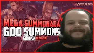 MEGA SUMMONADA DE COLLAB DO TEKKEN, MAIS DE 600 SUMMONS! SUMMONERS WAR