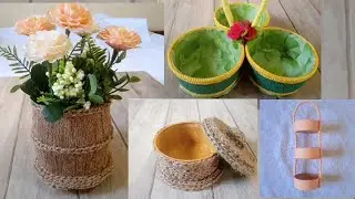 4 Ways To Recycle Dishwashing Container/ Best Out Of Waste/ Recycling Idea