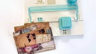 Tab Punch Board 3-Pocket Folder