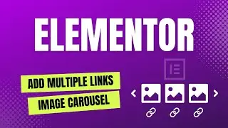 How To Add Multiple URL / Links In Elementor Free Image Carousel | papanbiswasbd #elementor