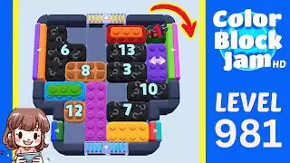 Color Block Jam Level 981 Solution Walkthrough