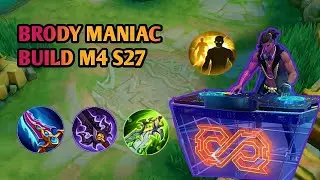 Brody Insane Outplay M4 Highlights Moment#mlbb