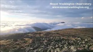Undercast at Sunset Timelapse