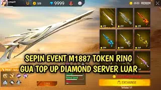 GUA TOP UP DIAMOND FF SERVER LUAR! SEPIN EVENT SG2 TOKEN RING TERBARU