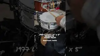 Which tuning is your favorite from this Acrolite? #shorts #short #snare #snaredrum #acrolite #ludwig