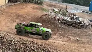 Shots of the Hammer Rey on the short track 
