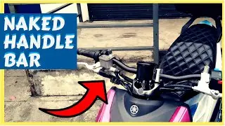 Naked Handle Bar Convertion ( Paano nga ba? ) Mio i 125 Classic style Modification