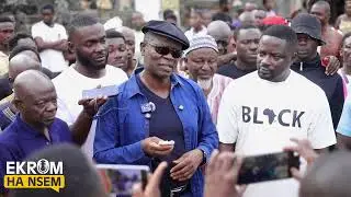 A King Among the People: Frimpong Manso IV Sweeps the Streets of Akim Oda | National Sanitation Day.