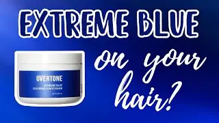 Overtone EXTREME BLUE | Hair Swatches