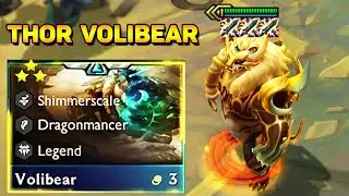 Pikachu 3 Star Volibear + x3 Statikk Shiv | TFT SET 7