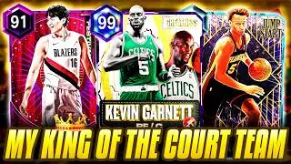 MY LINEUP FOR THIS WEEKS KING OF THE COURT IN NBA 2K26 MYTEAM!