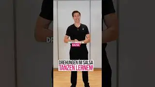 Salsa tanzen lernen - Drehungen im Salsa erkl&auml;rt🔥💃#salsa #tanzen #tanzenlernen #dancetutorial