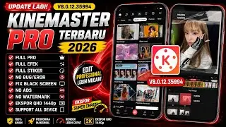 New Update!! kinemaster mod terbaru 2026 | Kinemaster editing | Efek klip grafis vlog vintage