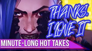 Hyped for Arcane: Animated Series | Minute-Long Hot Take (League of Legends) #shorts