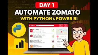 Day 1: Automating Zomato Data Extraction with Python & Power BI