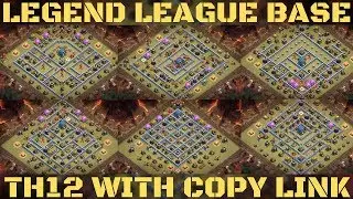 TH12 LEGEND BASE WITH LINK ! Anti 2 Star th12 Legend Base ! Town Hall 12 Legend Base Clash of Clans
