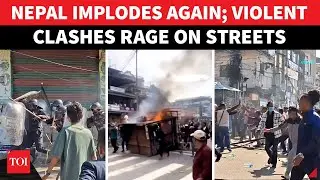 Nepal Gen Z Protest EXPLODES For 2nd Time, Curfew Imposed, Cops Use LETHAL Force | Watch