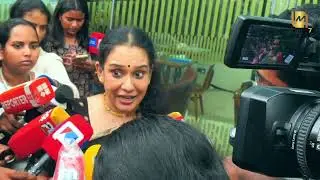 Actress Mala Parvathy at AMMA Election 2025 | Malayalam Film Industry Event