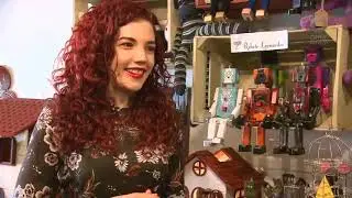 El arte de la ratona-Visita del canal 11-(English)