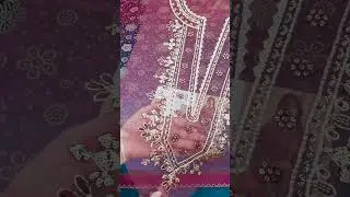 Комплект из 3 предметов (не сшитый) Nureh Luxury Lawn Embroidered JUGNI