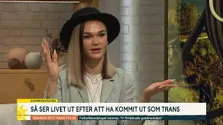 Tone kom nyligen ut som transperson: ”Är nervös över det mentala” | Nyhetsmorgon | TV4 & TV4 Play