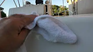 Black streaks on boat how to remove.