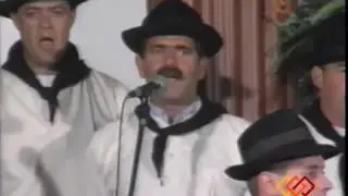 Actuaci&oacute;n del grupo folkl&oacute;rico Guadarf&iacute;a en San Bartolom&eacute; I A&ntilde;o 1998
