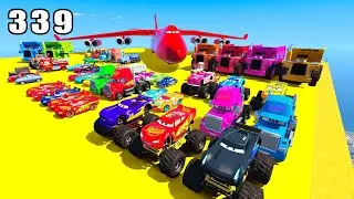 GTA V Mods Stunt Car Racing Challenge 🚙 By SPIDER-MAN With Amazing Super Cars monster&nbsp;trucks&nbsp;ep 339