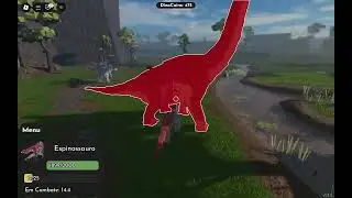 jogando bloco jurássico no roblox