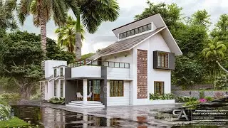 Mr. Roy Residence @ Kanjirappally | 3D Walk Through I SOMCYN + ANU ARCHITECTS.
