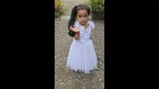 Little bride for today's video 🥰