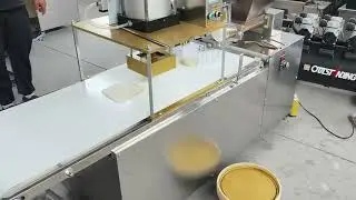 roti maker machine shawarma/frozen pita paratha bread making machine #roti #shawarma #paratha