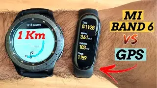 Xiaomi Mi Band 6 GPS vs PEDOMETRO Teste de 1 Km | Fiquei SURPRESO
