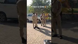 Troopers on escort duty 🔥 #apro #assampolice #viralshorts