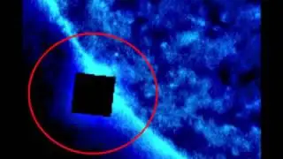 Giant Cube UFO as BIG as Earth returns to Sun? Why? Dec 2016