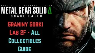 Metal Gear Solid 3 Delta - Graniny Gorki Lab 2F - All Collectibles Guide