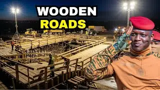 We are making wooden roads in Burkina Faso| Ibrahim Traore
